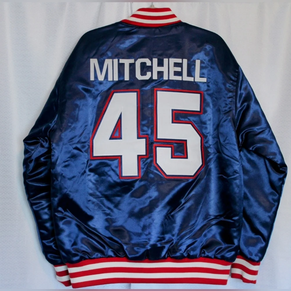 RARE Donovan Mitchell #45 Brewster Academy 2015 Championship Satin Jacket 2XL NW